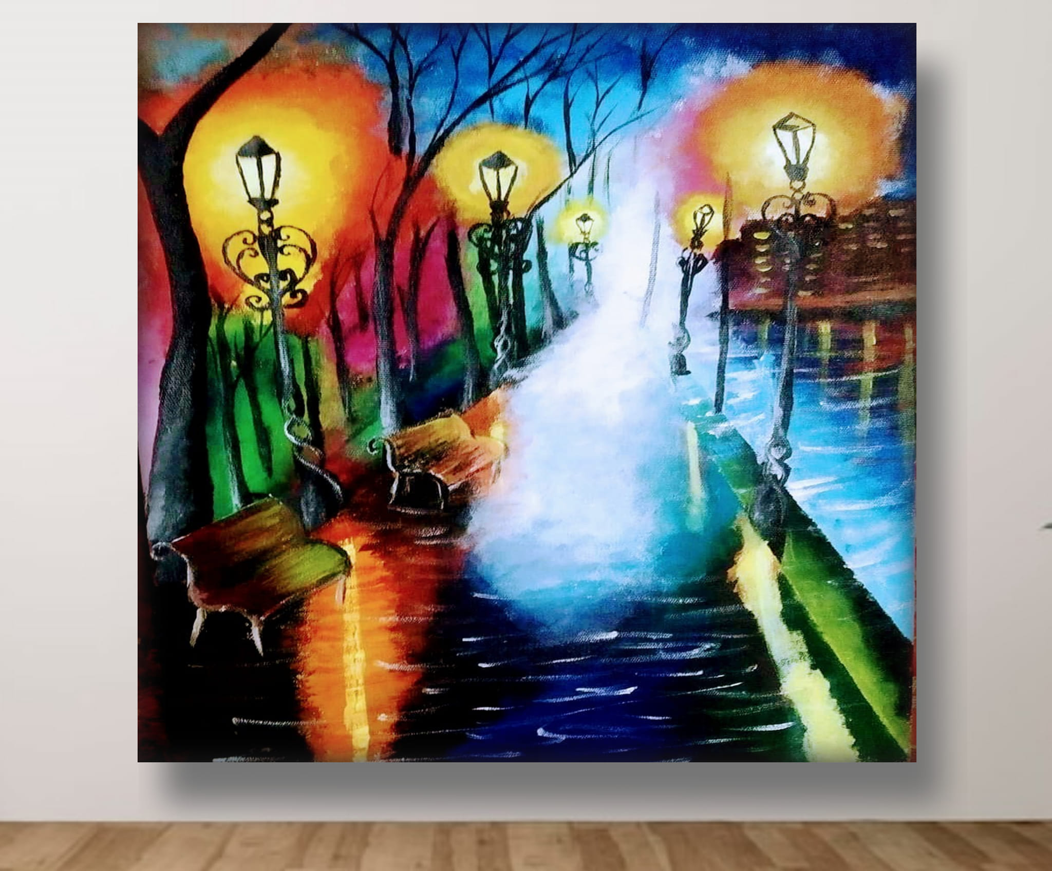 Painting Art on Canvas