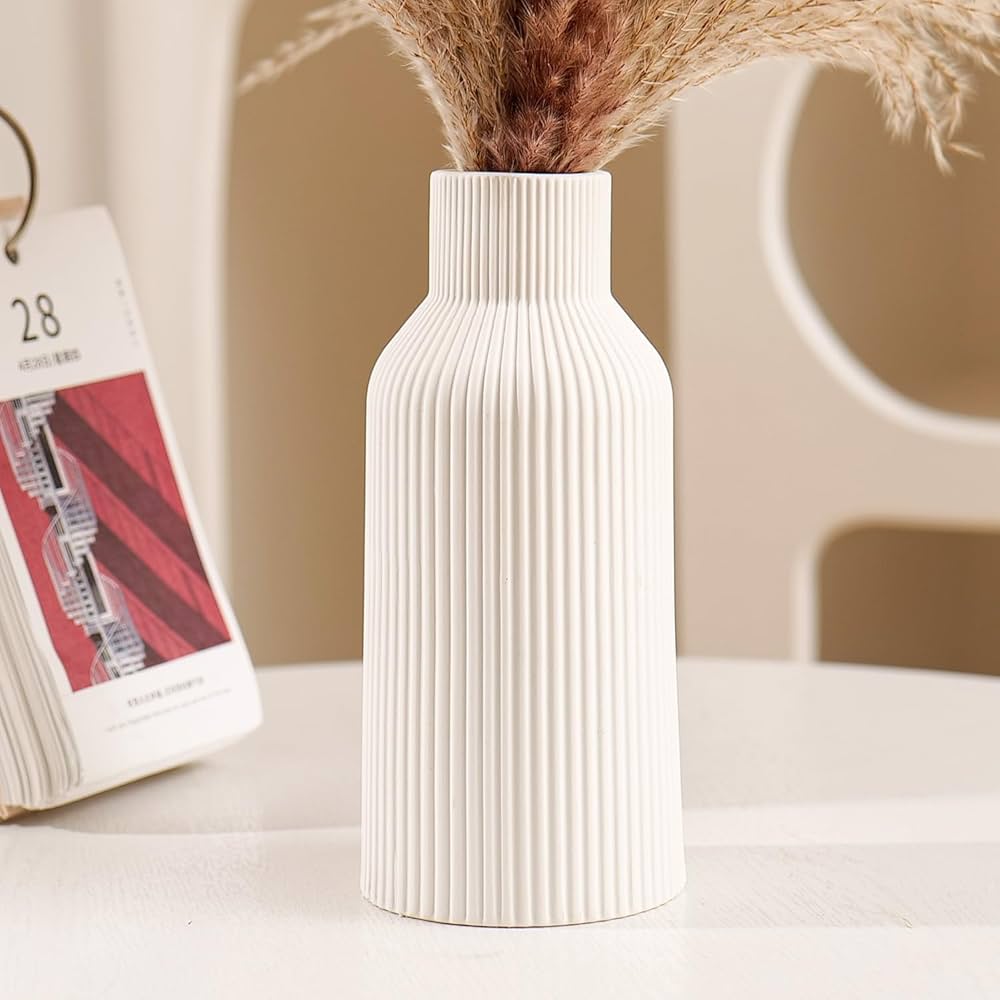 Gypsum  Flower Vase