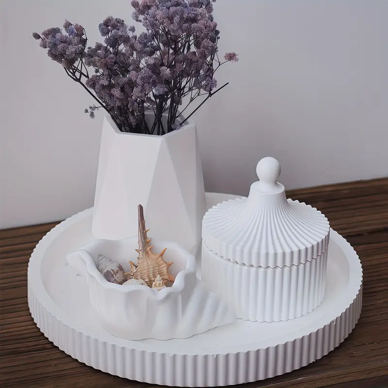 Elegant 4 PC Home Decoration Vase Set