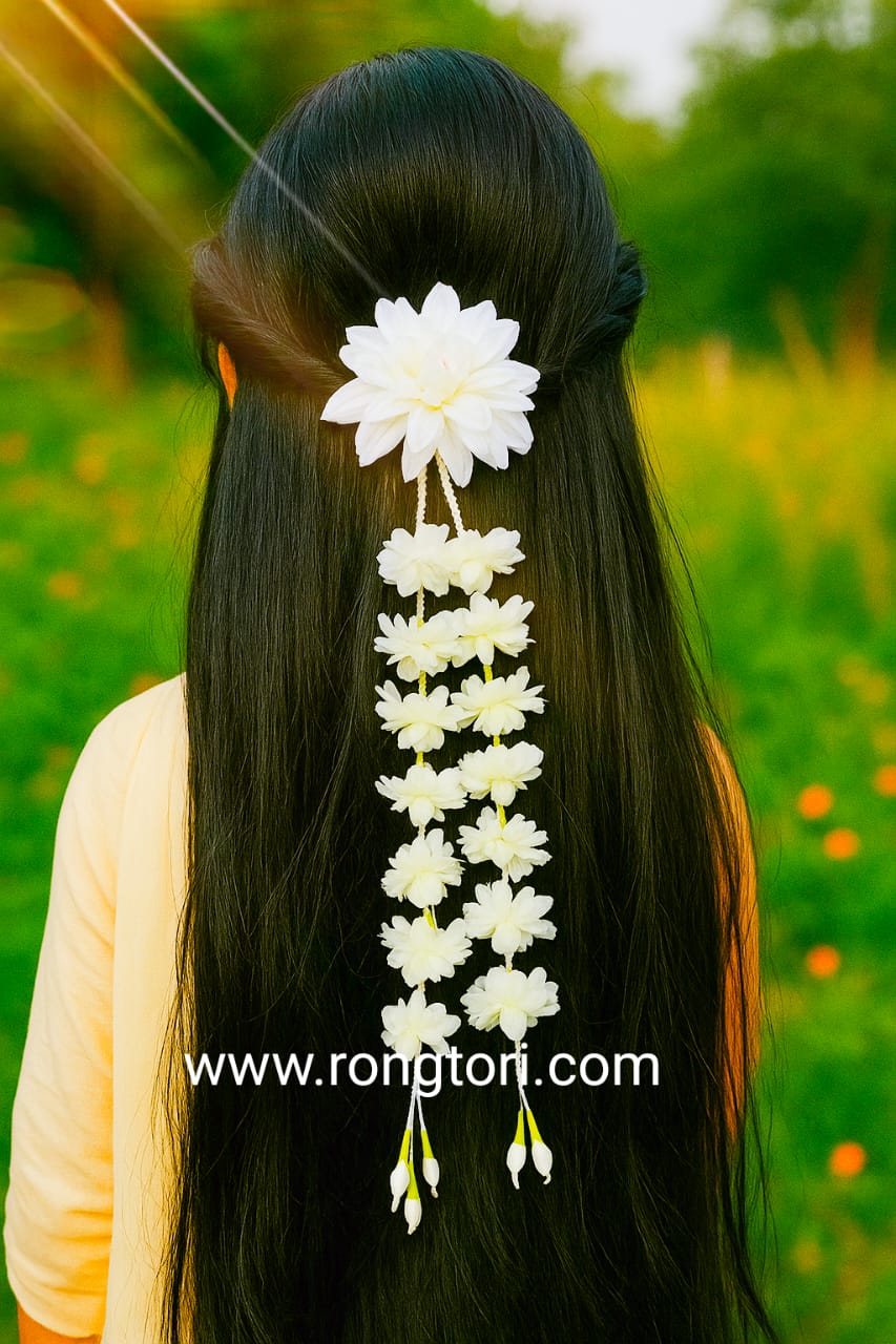 গাজরা  I আর্টিফিশিয়াল বেলী ফুলের